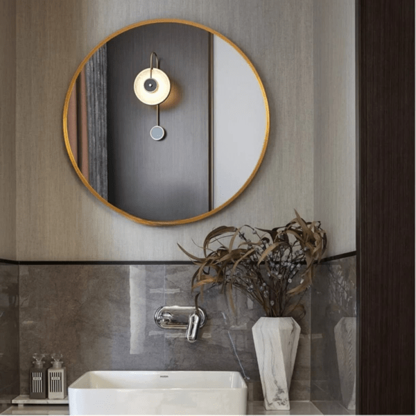 Modanio Wall Mirror for Bathroom/ Living Room and Hall | Decorative Mirrrors