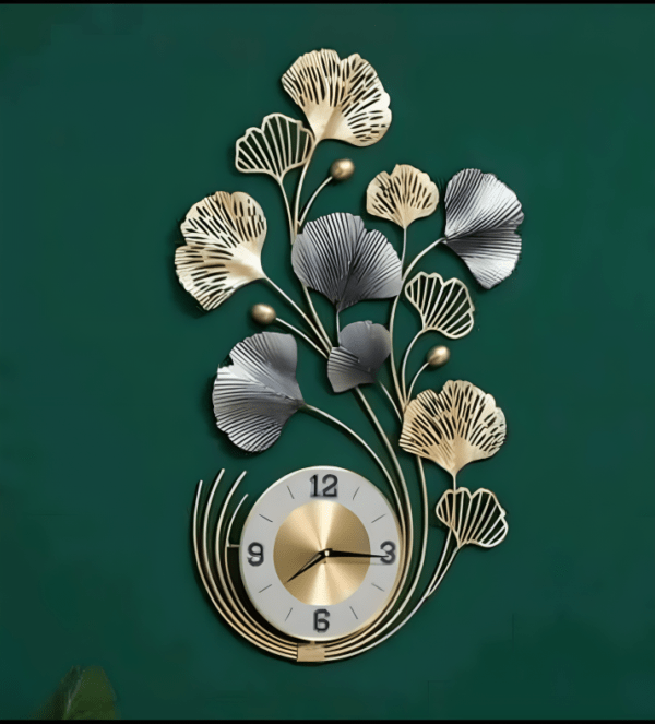 Modanio Flourish Decorative Wall Clock For Living Room/Hall and office