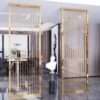Luxury Partition with Gold PVD finish