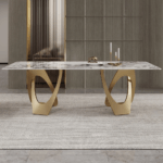 Modern Italian Top Dining Table