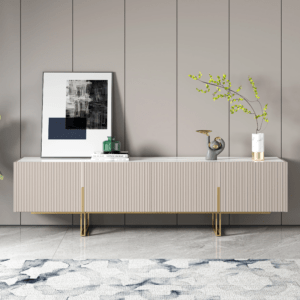 Fluted Tv Console