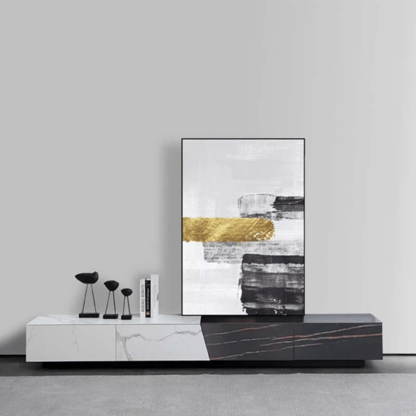 Double Tone TV Console