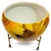 Modanio Flower Pots for Home Decoration Metal Print Plant pots Stand Planter Suitable for Indoor and Outdoor Use Home & Office Decor (Sunflower) - Modanio