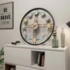 Modanio Modern Wall Clock For Living Room | Large Clock for Hall
