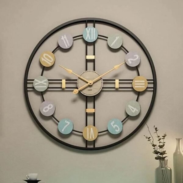 Modanio Modern Wall Clock For Living Room | Large Clock for Hall