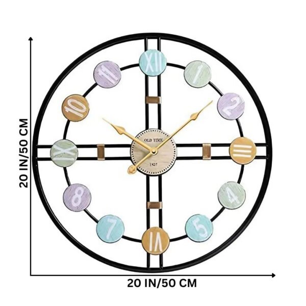 Modanio Modern Wall Clock For Living Room | Large Clock for Hall