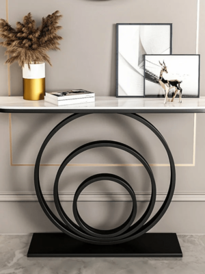 Modanio Nova Circle Console Table For Living Room