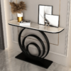 Modanio Nova Circle Console Table For Living Room