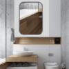 Modanio Wall Mirror for Bathroom/ Living Room and Hall | Decorative Mirror