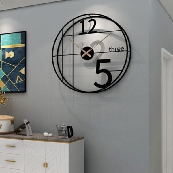 Modanio Large Wall Clock for Living Room 24 Inches