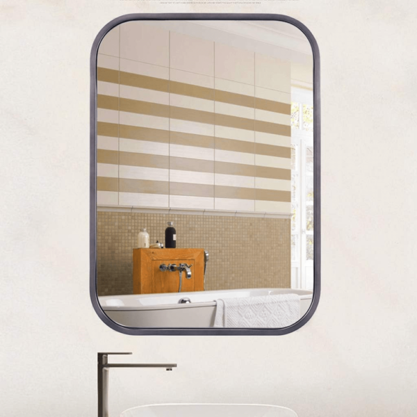 Modanio Wall Mirror for Bathroom/ Living Room and Hall | Decorative Mirror