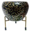 Modanio Flower Pots for Home Decoration Metal Print Plant Stand Planter Suitable for Indoor and Outdoor Use Home & Office Decor - Modanio