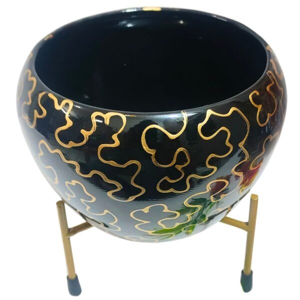 Modanio Flower Pots for Home Decoration Metal Print Plant Stand Planter Suitable for Indoor and Outdoor Use Home & Office Decor - Modanio