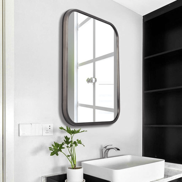 Modanio Wall Mirror for Bathroom/ Living Room and Hall | Decorative Mirror