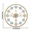 Modanio Modern Wall Clock For Living Room | Large Clock for Hall