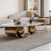 Aurora Oval Centre Table