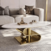 Vertex Marble Top Coffee Table