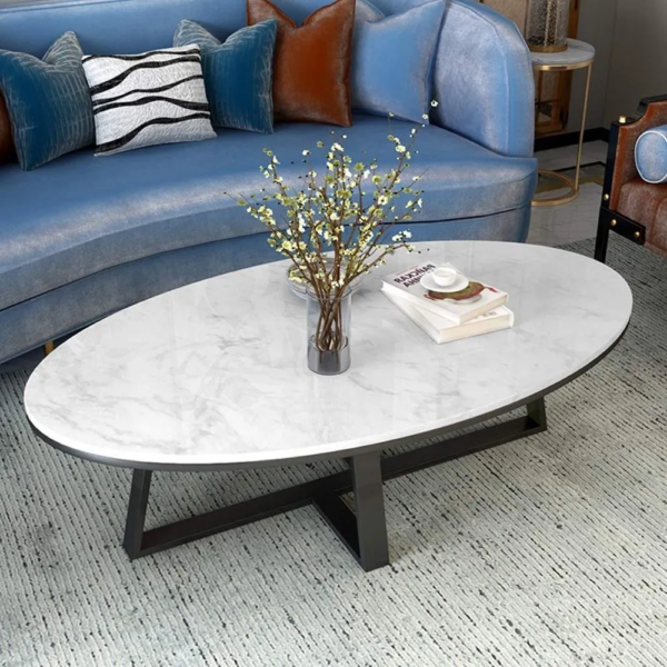 Modanio Modern Coffee Table with Marble Top