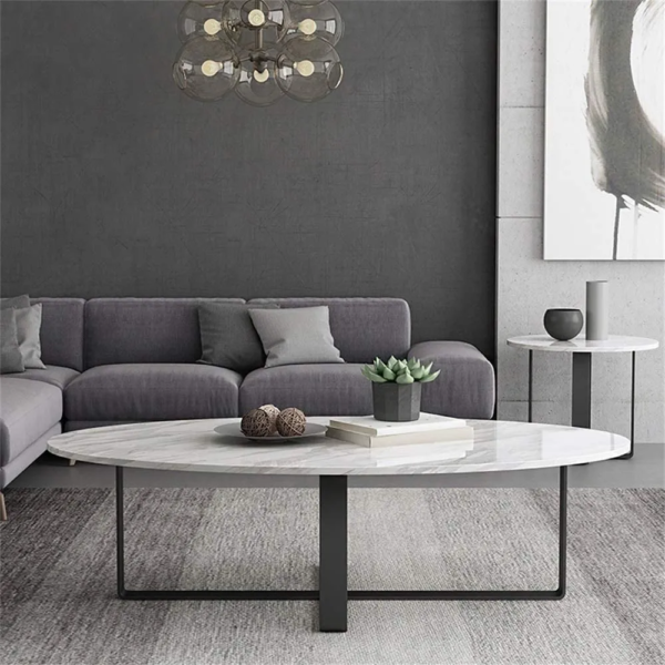 Modanio Modern Coffee Table with Marble Top