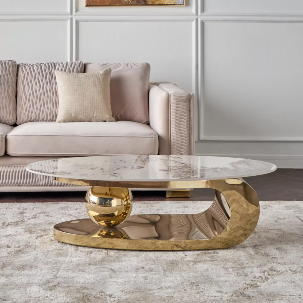 oval centre table
