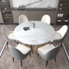 Modanio Luxury Round Dining Table with Marble Top