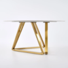Modanio Luxury Round Dining Table with Marble Top