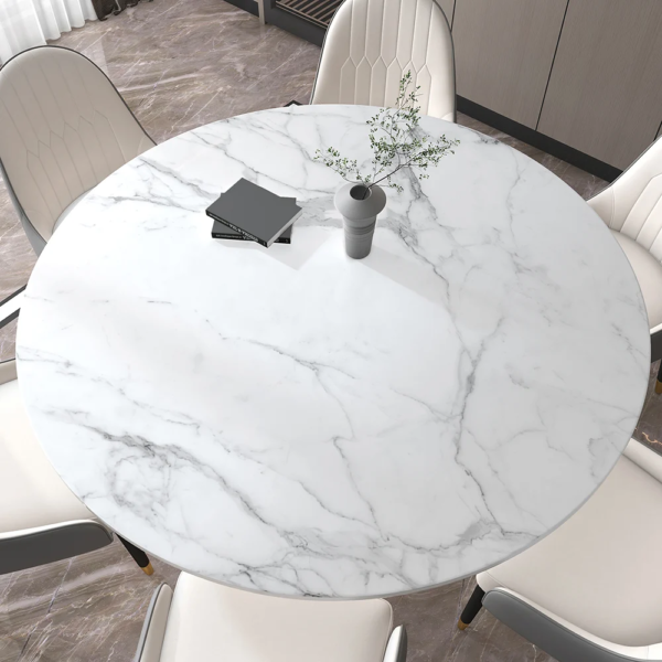 Modanio Luxury Round Dining Table with Marble Top