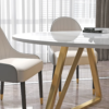 Modanio Luxury Round Dining Table with Marble Top