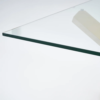 Modanio Stella Dining Table with 12mm Glass Top | Gold Stainless Steel Pedestal Base