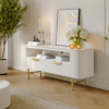 Modanio Nova Line Fluted TV Cabinet with Storage