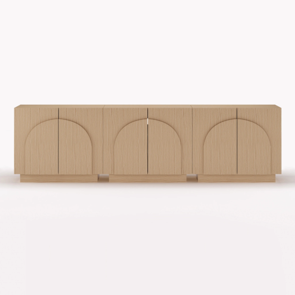 Modanio Piece Modular TV Console with Storage