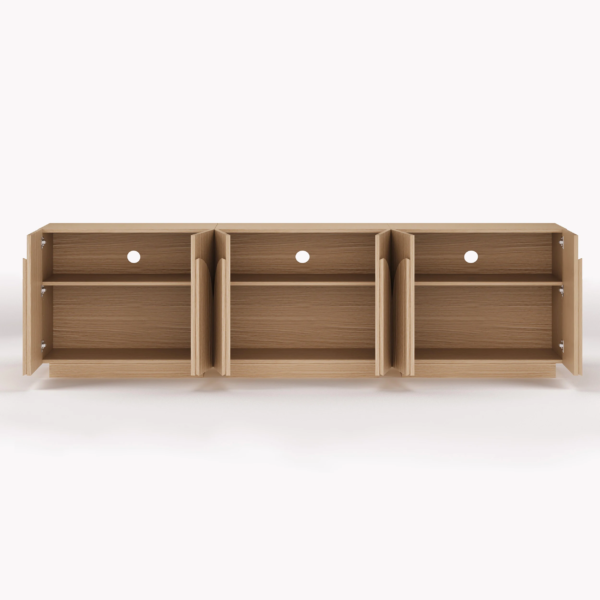 Modanio Piece Modular TV Console with Storage