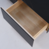 Modanio Contemporary White & Black Double Tone TV Console with 4 Drawers - Modanio