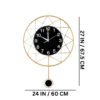 Modanio Infinity Dial vintage wall clocks For Living Room
