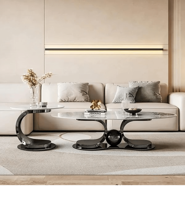 Orbital Oval Centre Table