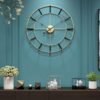 Modanio Vintage Wall Clock For Home | Living Room Wall Clock