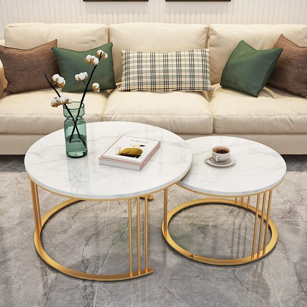 Round Marble Coffee Table