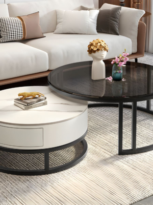 Space-Saving Nesting Coffee Table