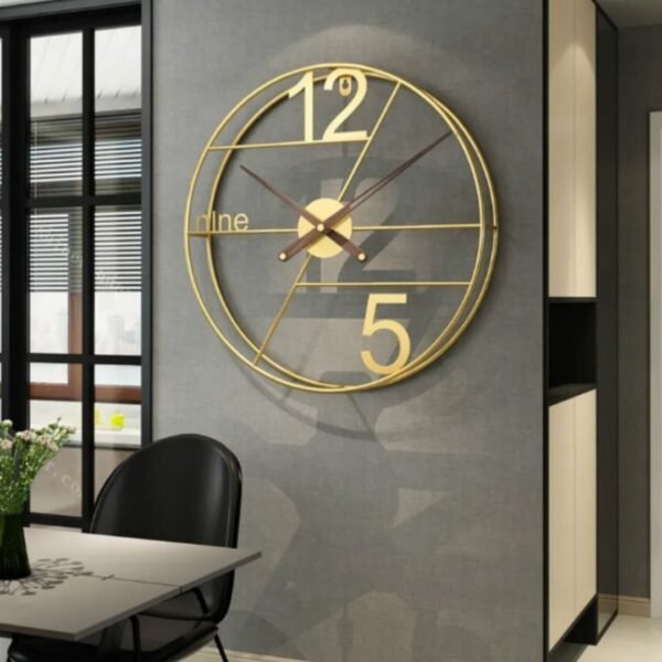 Modanio Large Wall Clock for Living Room 24 Inches