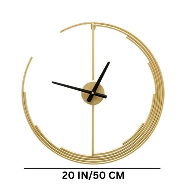 Modanio Moon Design Wall Clock for Living Room | Wall Clock Big Size