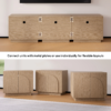 Modanio Piece Modular TV Console with Storage